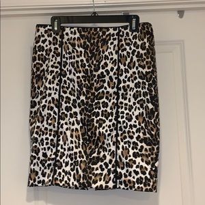 Leopard print skirt - White House Black Market
